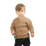 El İşi Örme Bebek Hırka 3-6 AY/BEJ