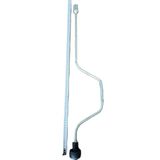 EL KRANK BİJON ANAHTARI 665MM BOY 19 MM UÇ (5, gümüş)
