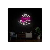 El Kremi Şekilli Neon Tabela
