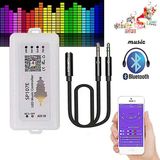 El Kumandası Müzik Sp107e Pixel Rgb Uzaktan Kumanda Led Işık Bluetooth Remote Controller Kontrol 20metre Dc 5-24v