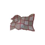 El Örgüsü Tek Kişilik Patchwork Tam Boy Kalın Battaniye (155 x 215) - Çok Renkli - 155 x 215 cm