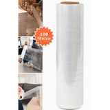 El Tipi Mobilya Eşya Koli Palet Paket Taşıma Taşınma Sarma Koruma Streç Film 50 cm x 100 m 17 Mikron
