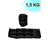 El Ve Ayak Bilek Agirligi 2X1 ,5 Kg Kum Torbasi Korsesi Agirlik Kas Guclendirmek Pilates 1.5Kg Siyah