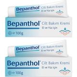 El ve Yüz Için Cilt Bakım Kremi 100 gr 2 Adet Bepanten P07337