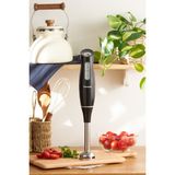 El Yapımı 1938H Çubuk Blender Siyah, Dayanıklı ve Şık Tasarım - Ahşap