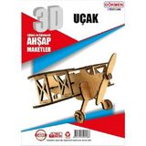 El Yapımı Ahşap 3D Maket, Dekoratif ve Şık Tasarım - Seçenek 1 - Antrasit