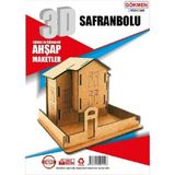 El Yapımı Ahşap 3D Maket, Zarif Tasarım ve Detaylı Işçilik ile Mükemmel Hediye - Seçenek 1 - Ahşap - Ceviz