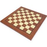 El Yapımı Ahşap Satranç Tablası Gül 50X50cm