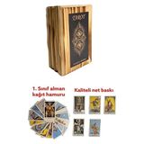 El Yapımı Ahşap Tarot Kartı Kutulu, Rüya ve Kendini Keşfetme Aracı