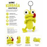 El Yapımı Amigurumi Kurbağa Anahtarlık | El Yapımı, Amigurumi