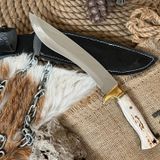 El Yapımı Büyük Bıçak Kukri Pala (Geyik)