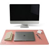 El Yapımı Deri Masa Pad - Premium Kaymaz Deri Mousepad ve Klavye Altlığı - Sümen Masa Matı (P - Standart