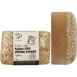 El Yapımı Doğal Kabak Lifli Pirinç Kepeği Sabunu - standart