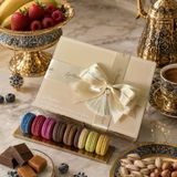 El Yapımı Fransız Makaronu 48'Li Premium Hediye Kutusu Seti Set No 9