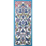 El Yapımı İznik Çini Karo -12 (40*100 Cm.) - Can Seramik