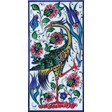 El Yapımı İznik Çini Karo -20 (10*20 Cm.) - Can Seramik