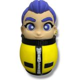El Yapımı K-Pop Rumi Demon Hunters Premium 3D Figür Kumbara - 15 cm Özel Tasarım