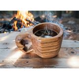 El Yapımı Kestane Kuksa Bardak / Kupa