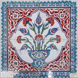 El Yapımı Kütahya Çini Karo -1 (40*40 Cm.) - Can Seramik