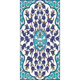 El Yapımı Kütahya Çini Karo -11 (60*120 Cm.) - Can Seramik