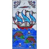 El Yapımı Kütahya Çini Karo -15 (10*20 Cm.) - Can Seramik