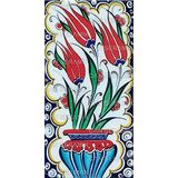 El Yapımı Kütahya Çini Karo -28 (10*20 Cm.) - Can Seramik