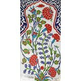El Yapımı Kütahya Çini Karo -28 (20*40 Cm.) - Can Seramik