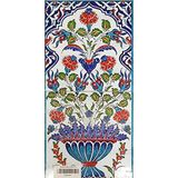El Yapımı Kütahya Çini Karo -33 (20*40 Cm.) - Can Seramik