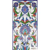 El Yapımı Kütahya Çini Karo -37 (20*40 Cm.) - Can Seramik