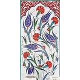 El Yapımı Kütahya Çini Karo -38 (20*40 Cm.) - Can Seramik
