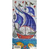 El Yapımı Kütahya Çini Karo -39 (20*40 Cm.) - Can Seramik