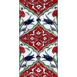 El Yapımı Kütahya Çini Karo -7 (10*20 Cm.) - Can Seramik