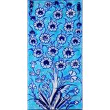 El Yapımı Kütahya Çini Karo -8 (10*20 Cm.) - Can Seramik