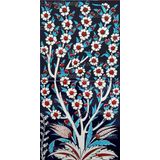 El Yapımı Kütahya Çini Karo -8 (20*40 Cm.) - Can Seramik
