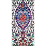 El Yapımı Kütahya Çini Karo -8 (60*120 Cm.) - Can Seramik