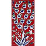 El Yapımı Kütahya Çini Karo -9 (10*20 Cm.) - Can Seramik