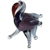 El Yapımı Mini Murano Cam Flamingo Biblo A120-02