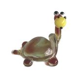 El Yapımı Mini Murano Cam Kaplumbağa Biblo A103-01