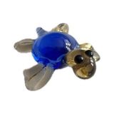 El Yapımı Mini Murano Cam Kaplumbağa Biblo A161-05