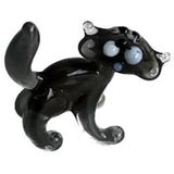 El Yapımı Mini Murano Cam Kedi Biblo A115-04