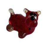 El Yapımı Mini Murano Cam Köpek Biblo A151-01