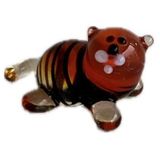 El Yapımı Mini Murano Cam Kunduz Biblo A152-03