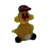 El Yapımı Mini Murano Cam Ördek Biblo A157-02