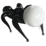 El Yapımı Mini Murano Cam Örümcek Biblo A127-06