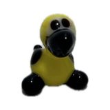 El Yapımı Mini Murano Cam Papağan Biblo A155-04