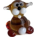 El Yapımı Mini Murano Cam Sincap Biblo A130-03