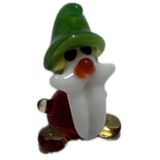 El Yapımı Mini Murano Cam Şirinler Biblo A153-06