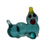 El Yapımı Mini Murano Cam Tırtıl Biblo A161-04