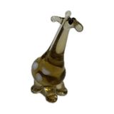 El Yapımı Mini Murano Cam Zürafa Biblo A166-09
