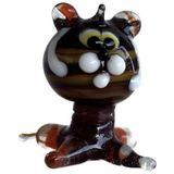 El Yapımı Murano Cam Kedi Biblo A55-03